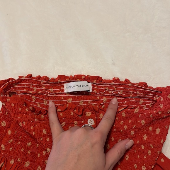 Faithfull The Brand Lani Smocked Set Sz. 2 - Picture 9 of 15